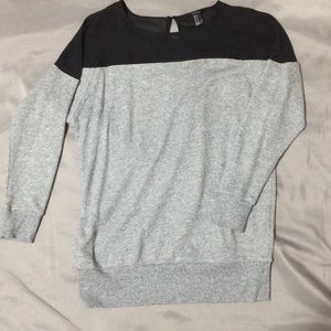 A Forever21 grey sweater